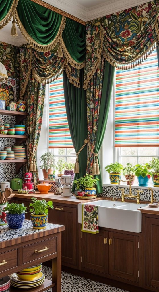 Dramatic Window Treatments