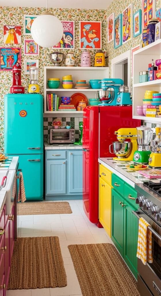 Colorful Appliance Collection