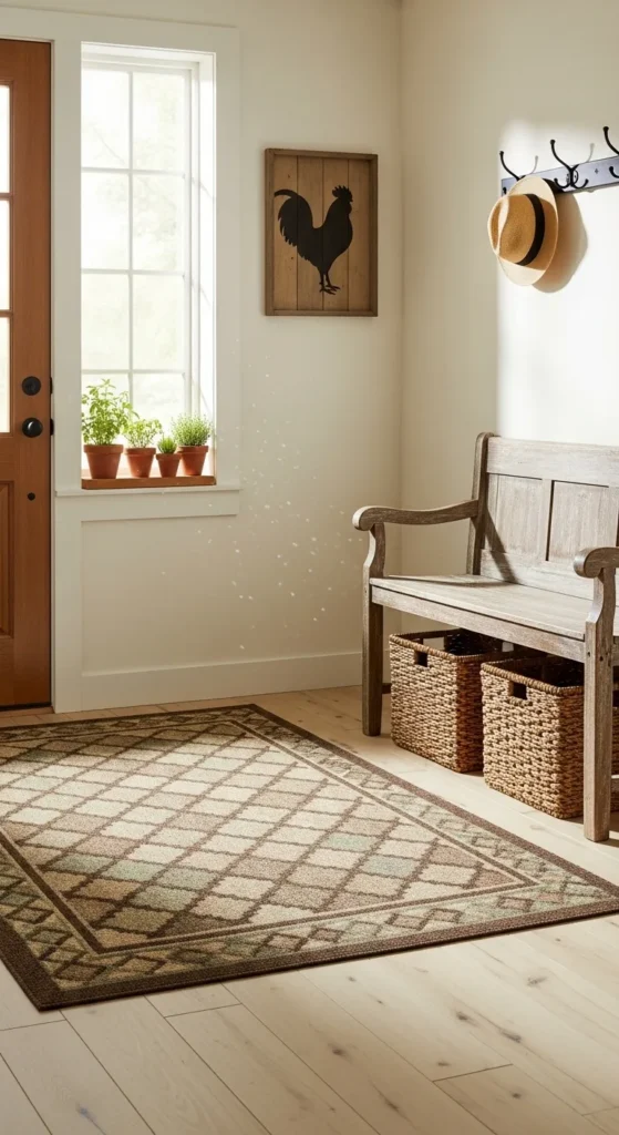 Outdoor Inspired Durable Entry Rug