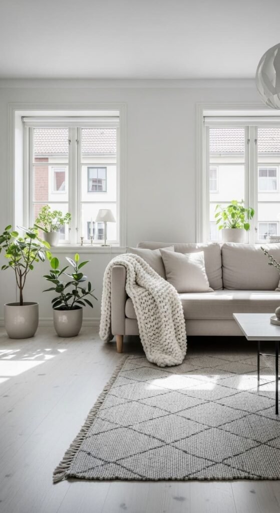 Minimalist Neutral Palette for Calm Vibes