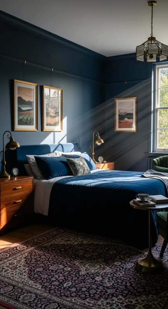  Deep Navy Walls for Dramatic Elegance