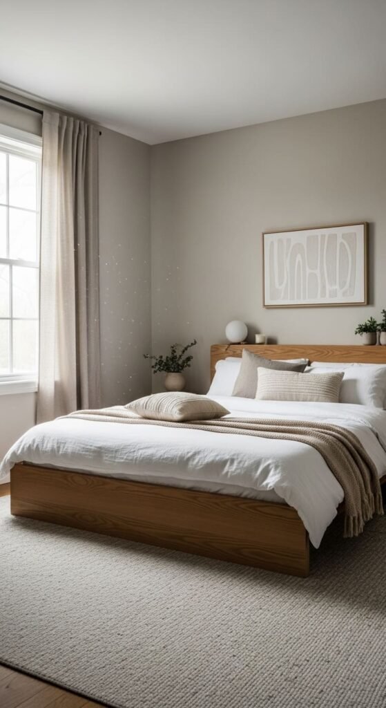  Neutral Serenity with Light Beige Walls