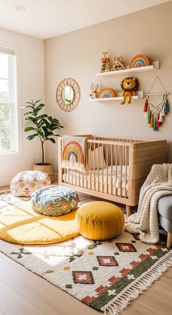 Colorful Rugs and Play Mats
