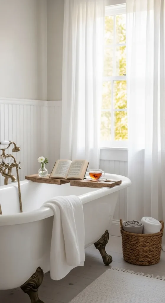 Clawfoot Tub for Timeless Elegance