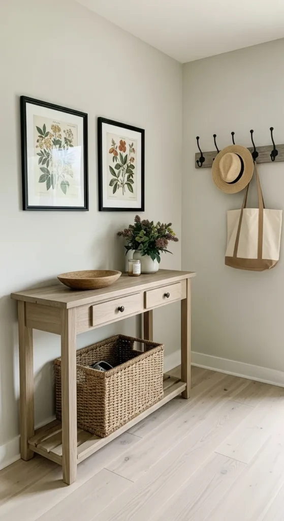 Rustic Wooden Beam Chandelier