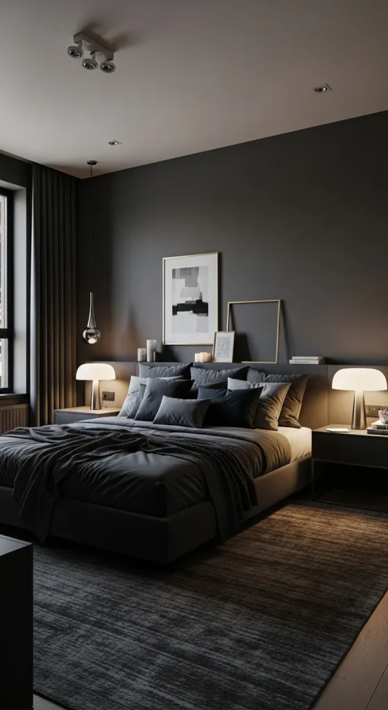 Charcoal Gray Minimalist Haven