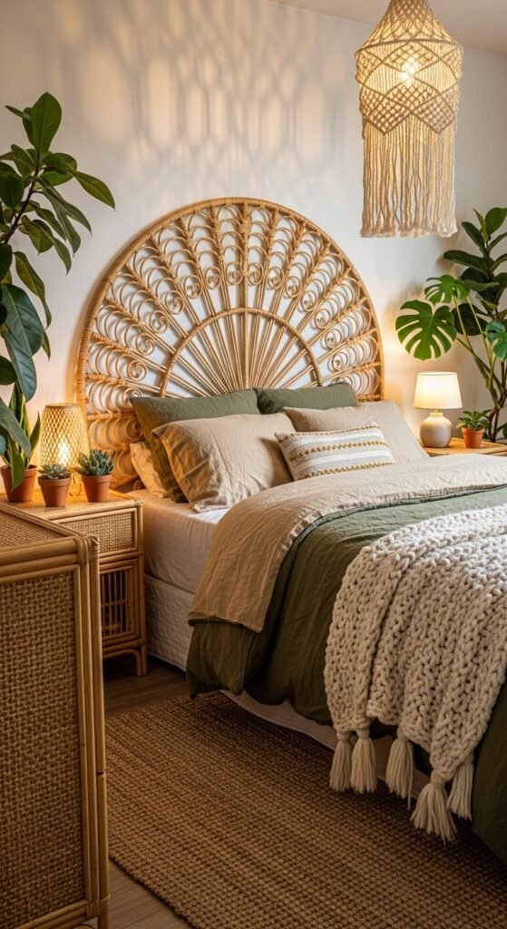 Rattan Furniture with Earthy Textures