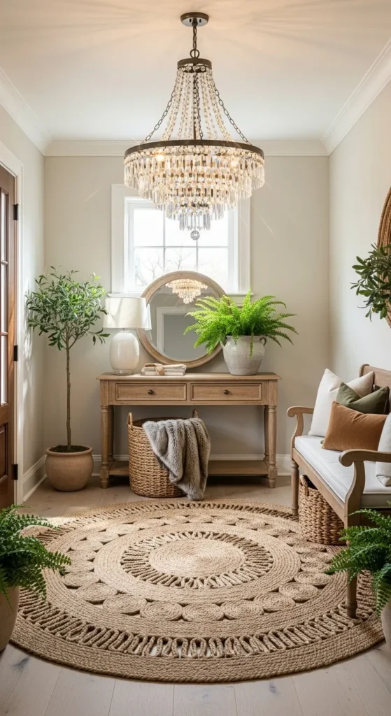 Crystal Farmhouse Chandelier