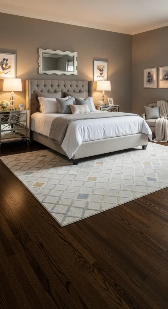  Classic Elegance with Deep Oak Hardwood