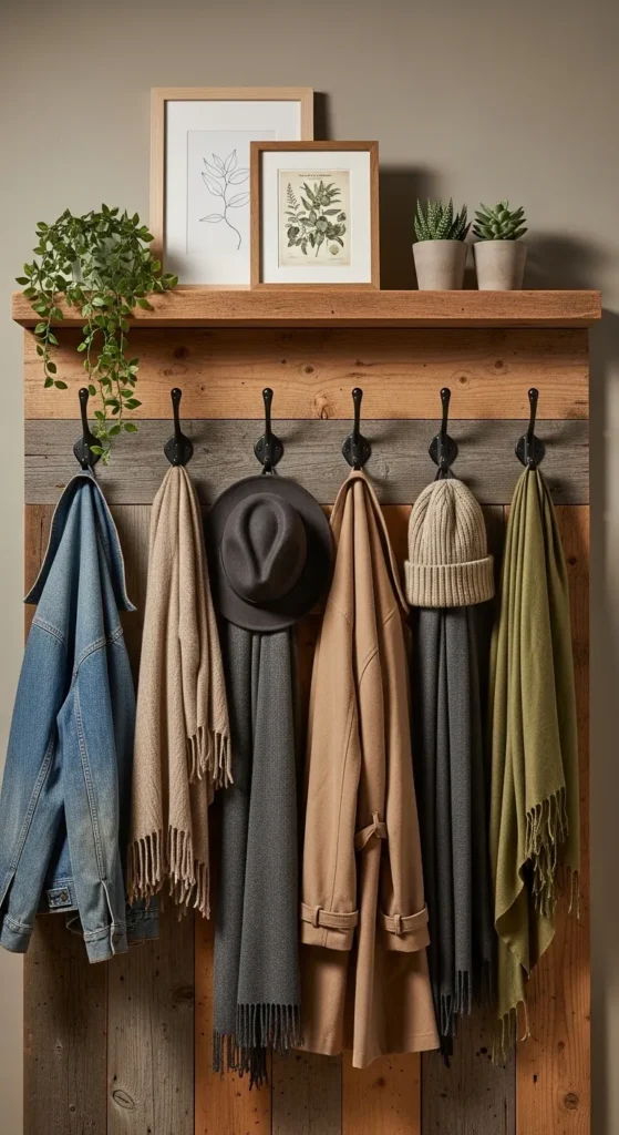 Vintage Coat Hooks and Wall Storage
