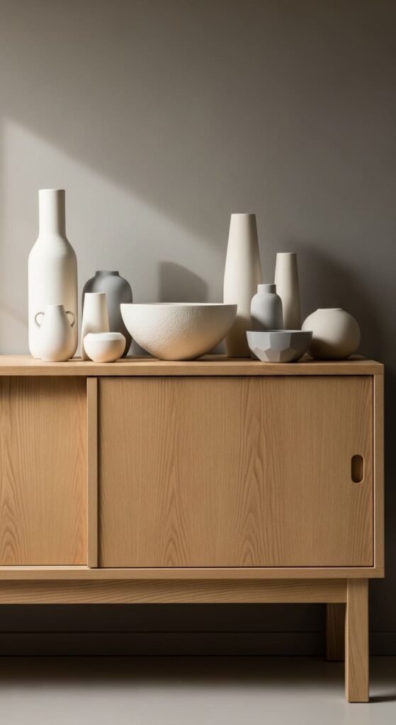 Sculptural Vases and Bowls