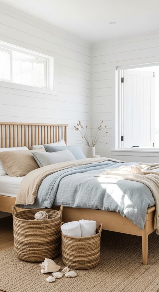 Shiplap Paneling for Coastal Charm