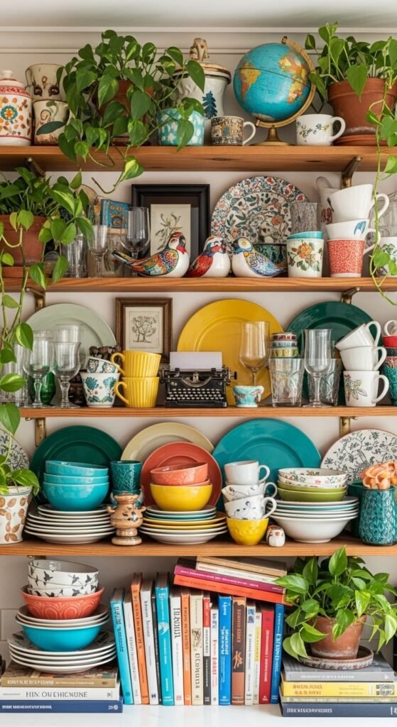  Bold Open Shelving Displays
