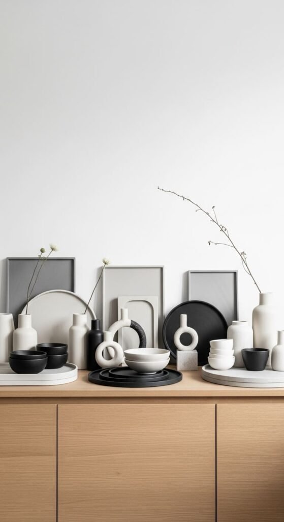 Monochrome Decor Scheme