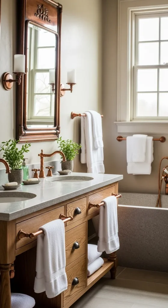 Copper Fixtures and Faucets