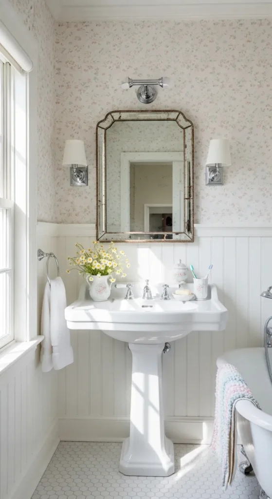 Floral Wallpaper for Cottage Charm
