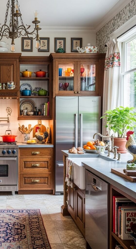 Mix of Vintage and Modern Elements