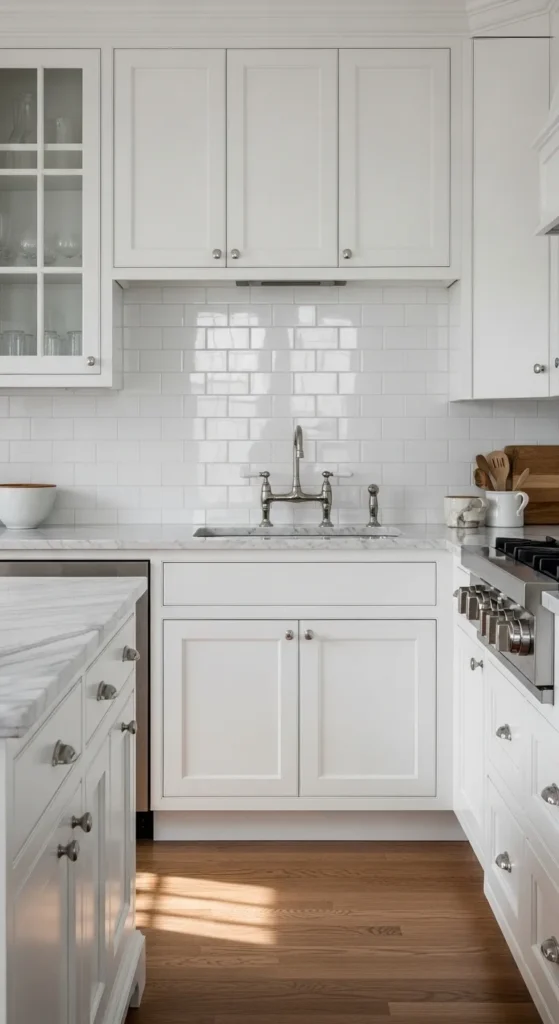 Classic Subway Tile Backsplash