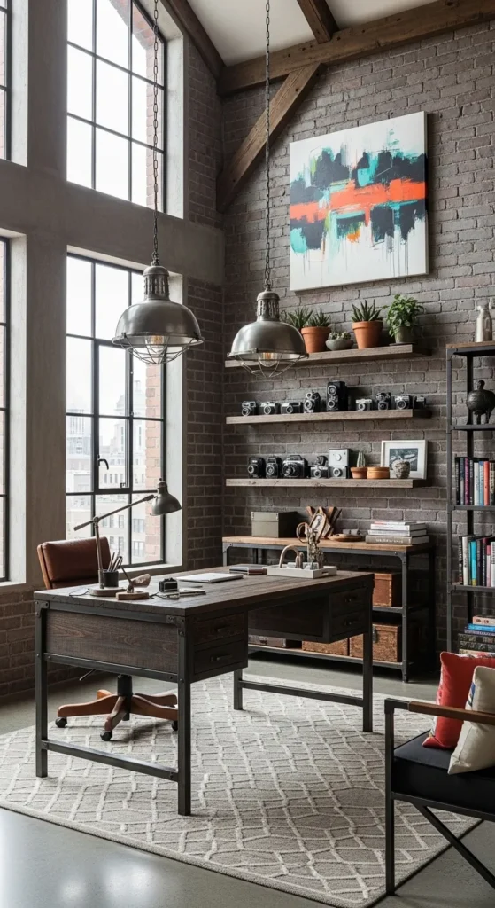 Industrial Loft Style Attic
