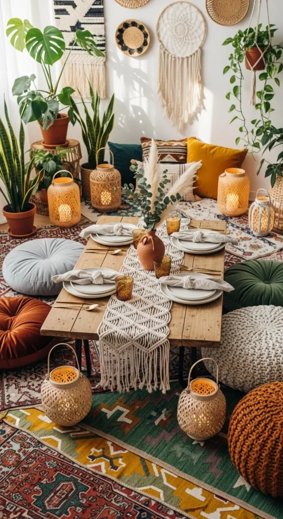 Low Seating and Relaxed Floor Elements