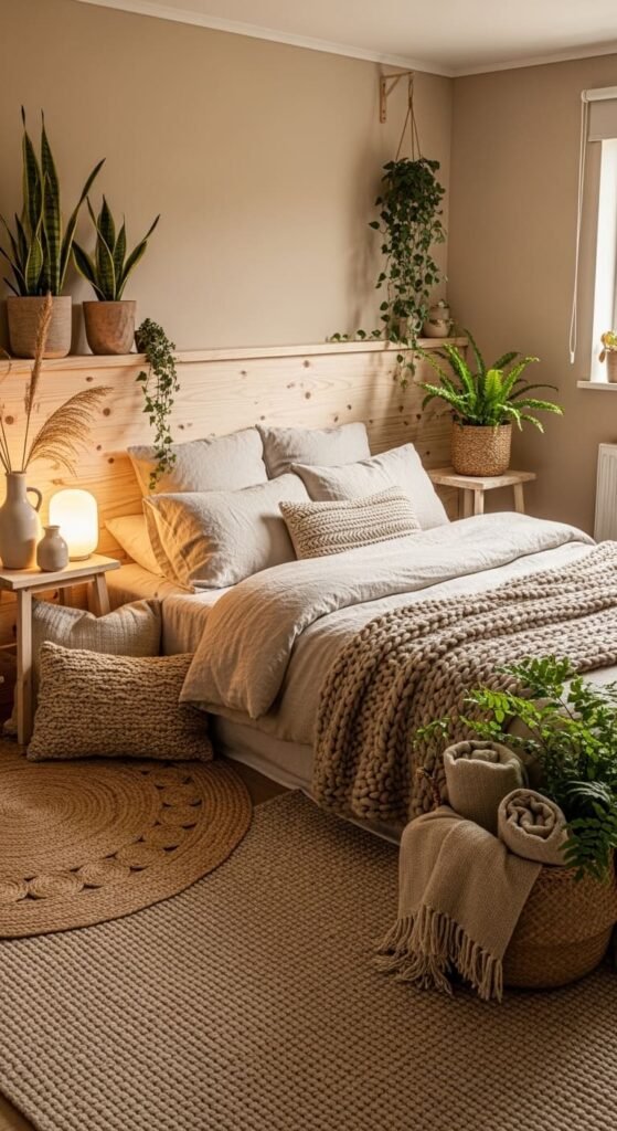  Rustic Beige with Natural Elements