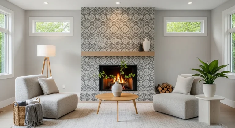 tiled fireplace ideas
