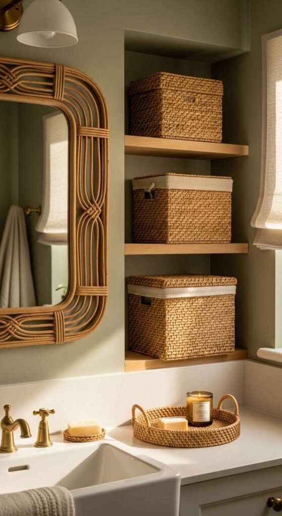 Wicker and Rattan Accents