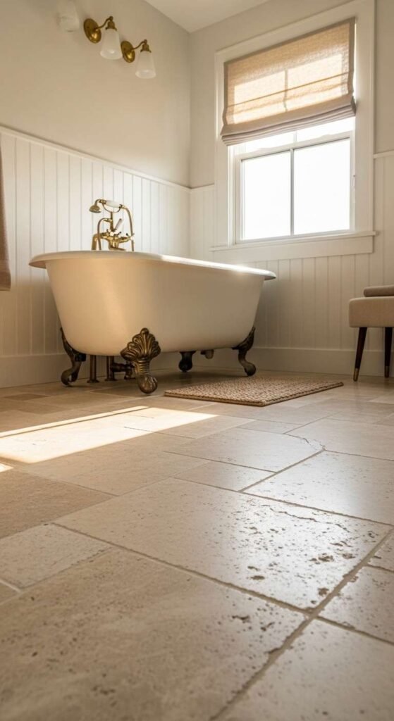 Neutral Stone Flooring