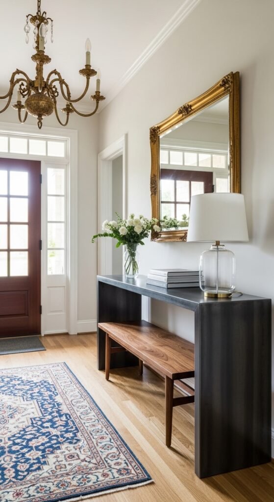 Modern Classic Entryway Ideas That Bridge Old and New