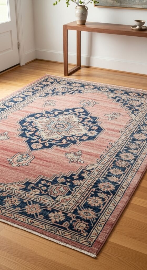 A Vintage or Persian Rug That Works Harder Than You Think