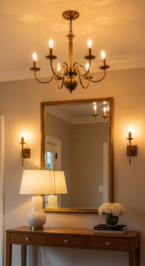 Layered Entryway Lighting That Actually Works