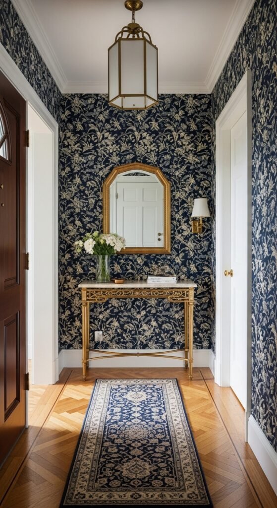 Wallpaper as a Feature Wall That Makes a Statement