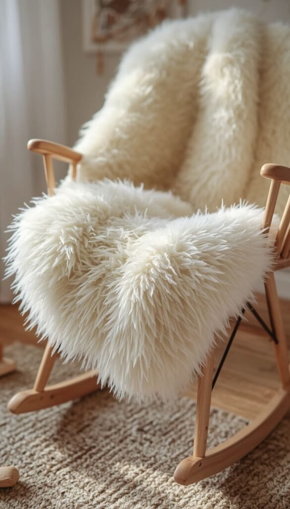 Add a Faux Sheepskin and Be Strategic About Placement