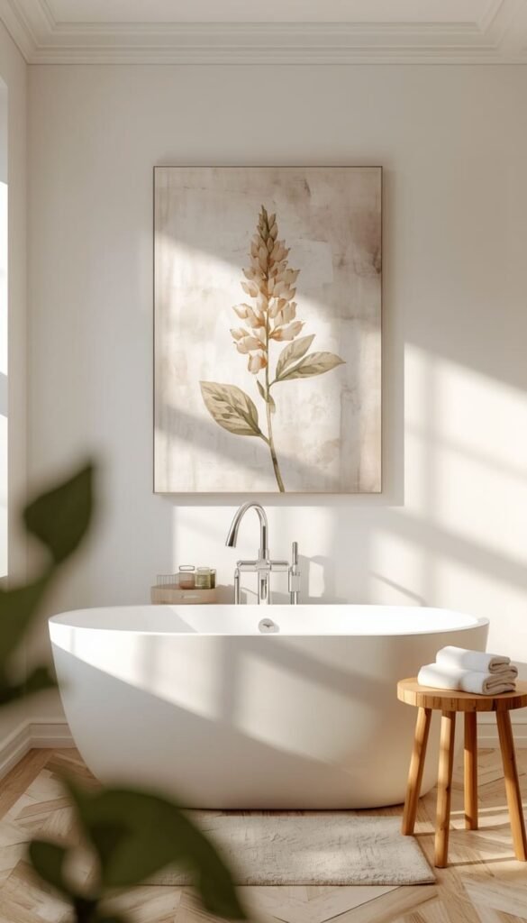 Bathroom Canvas Art Ideas That Survive Humidity