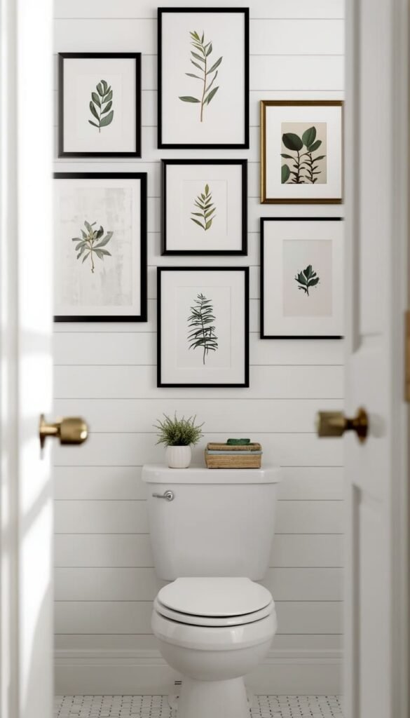 Bathroom Gallery Wall Ideas That Work Even in Tight Spaces