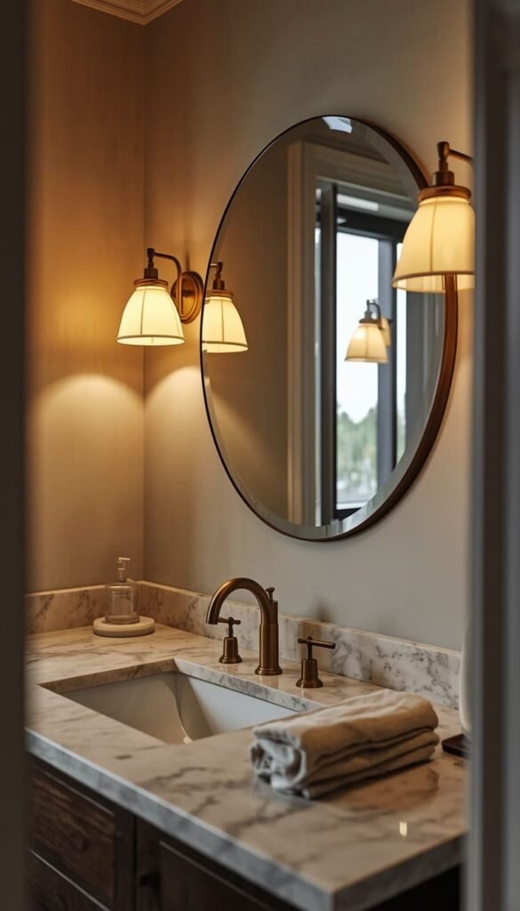 Bathroom Lighting Trends: Sconces Are Back and Recessed Is Out