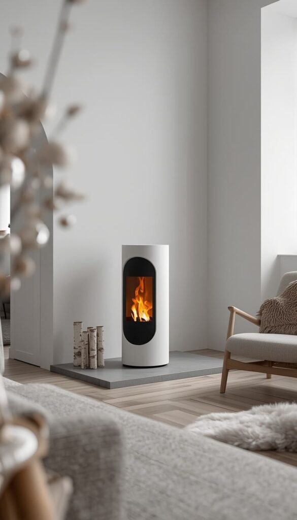 Bioethanol Freestanding Fireplace