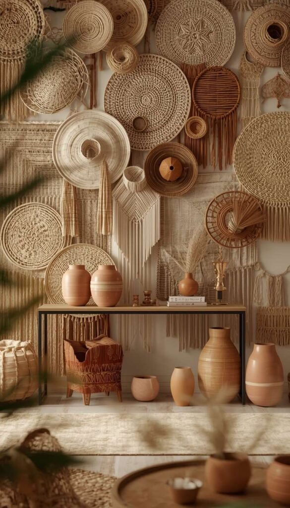  Bohemian Macramé and Textile Wall Hangings