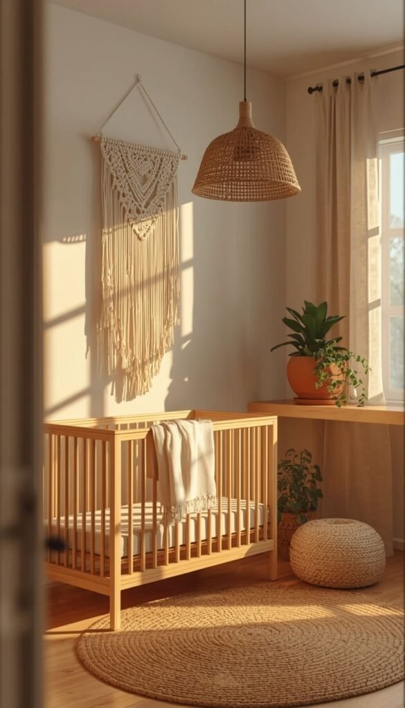 Boho Minimalist Nursery