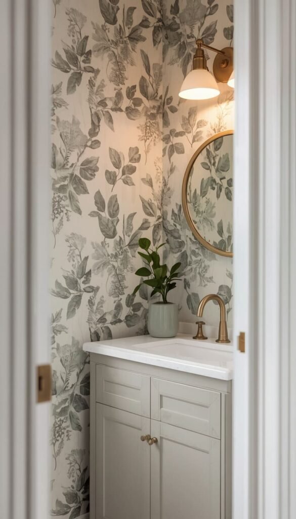  Bold Scandi Wallpaper The One Room Where You Should Commit