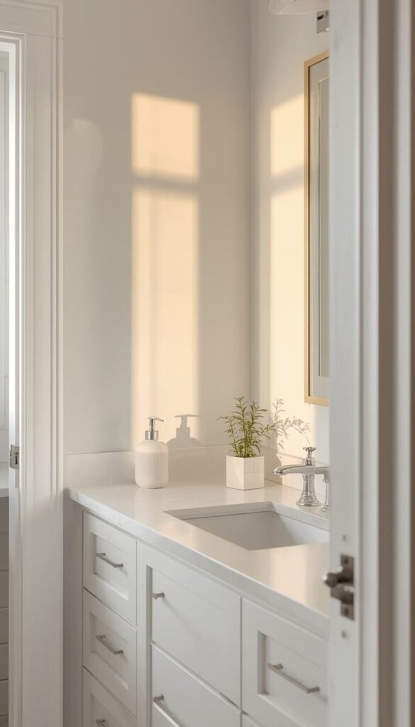 Budget Bathroom Makeover Fresh Paint Is the Most Underrated Redo Move