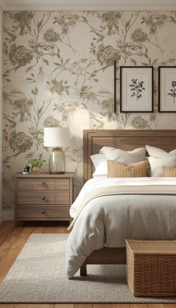 Budget Farmhouse Wallpaper Ideas Under $50