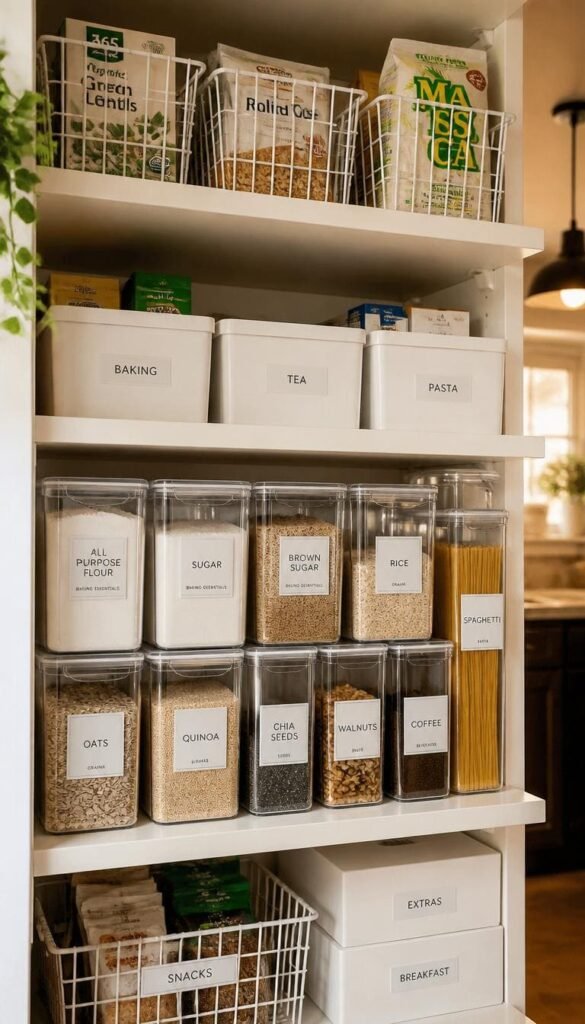 Budget Friendly Pantry Organisation Ideas Under $30 Per Shelf
