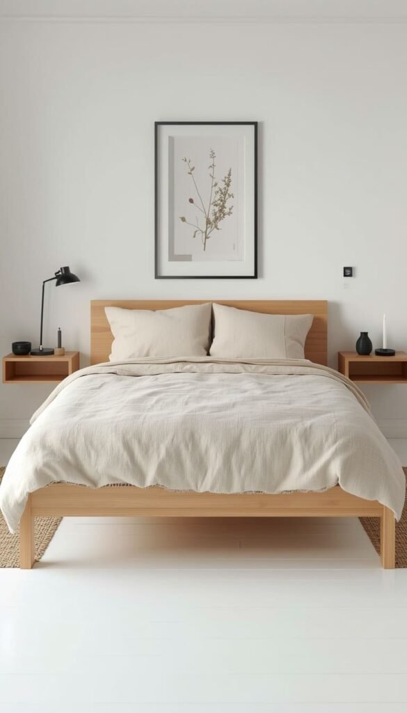  Budget Scandi Bedroom Under $500