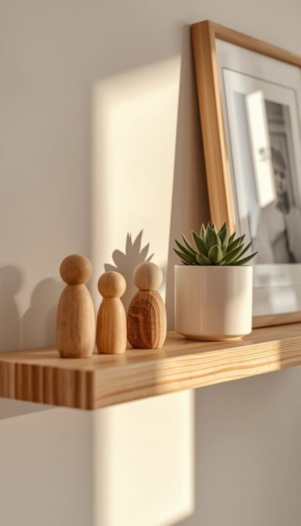 Build a Curated Shelf Display Not a Cluttered One