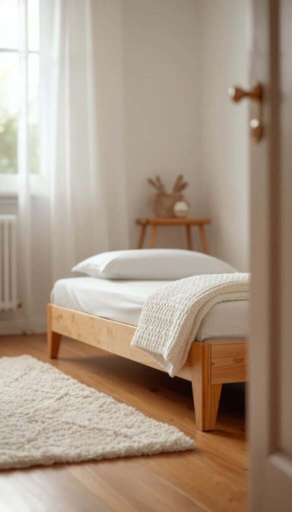 Choose a Low Platform or Floor Bed  The Minimalist Game Changer
