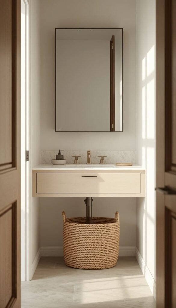 Concealed Storage Ideas That Keep Counters Clean