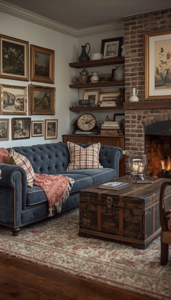  Country Farmhouse Living Room Decor The Collected Over Time Method