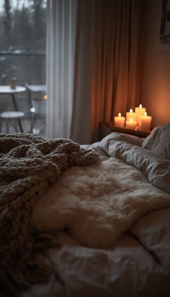 Cozy Scandi Bedroom for Winter Hygge Mode