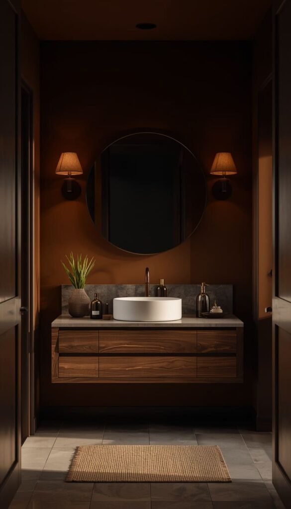 Dark Moody Earth Tones in Umber and Espresso